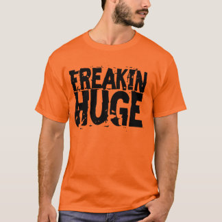 Freakin巨大な箱の文字 Tシャツ