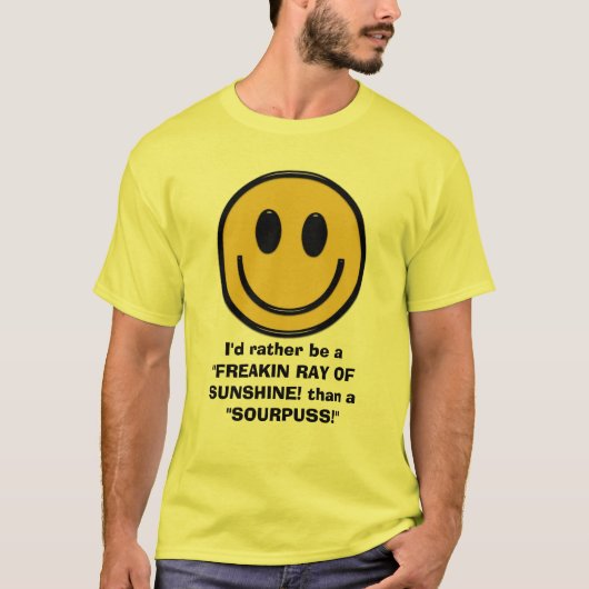「FREAKIN RAY OF SUNSHINE」Tシャツ Tシャツ (正面)