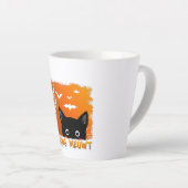 Freaking Meowt カフェラテマグ (右アングル)