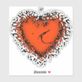 Freakyハートv4.2ステッカー シール (シート)