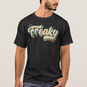 Freakyヴィンテージはスラングを見る70年代の衣装または80年代のCo Tシャツ