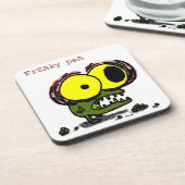 Freaky Pea Coasters - 6のセット コースター (左側)