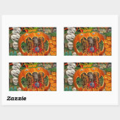 FREAKY TIKI墓 長方形シール (シート)