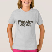"Freaky Vibes Only"-dgn1 by Maaya Prints, Kids' Tシャツ (正面)
