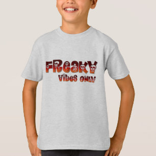 "Freaky Vibes Only"-dgn4 by Maaya Prints, キッズ向け Tシャツ