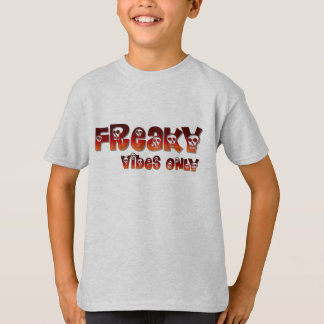 "Freaky Vibes Only"-dgn4 by Maaya Prints, キッズ向け Tシャツ