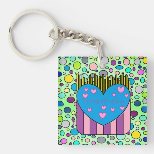 FreakyfryShyキーチェーン キーホルダー (正面)