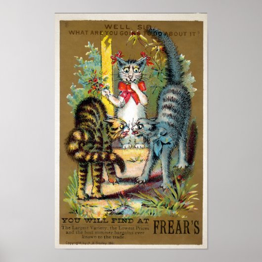 Frears Cat Trade Card #3 (of 6) ポスター (正面)