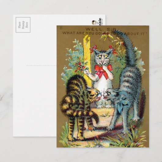 Frears Cat Trade Card #3 (of 6) ポストカード (正面/裏面)