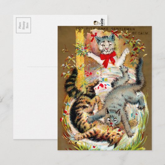 Frears Cat Trade Card #4 (of 6) ポストカード (正面/裏面)