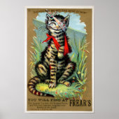 Frears Cat Trade Card #6 (of 6) ポスター (正面)