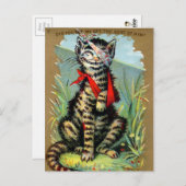 Frears Cat Trade Card #6 (of 6) ポストカード (正面/裏面)