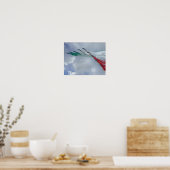 Frecce Tricolori Canvas Print ポスター (キッチン)