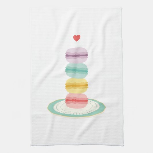 Frechのマカロン キッチンタオル (縦)