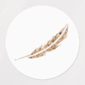 Freckled Feather ラベル (デザイン1)