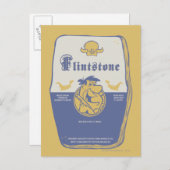 Fred Flintston Big Bold Belly Wash ポストカード (正面/裏面)