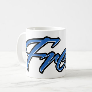 Fred Vorname Name blue Tasse Kaffeetasse コーヒーマグカップ