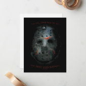 Freddy contre Jason | Citation de Jason ノートカード (正面/裏面インサイチュ)