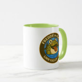 Freddy Frog of Linn Valley. Lakes Mug  マグカップ (正面右)