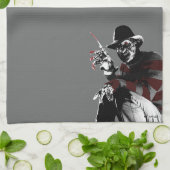Freddy vs. Jason | Freddy Seeing Red キッチンタオル (折り畳み)