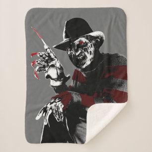Freddy vs. Jason Freddy Seeing Red シェルパブランケット