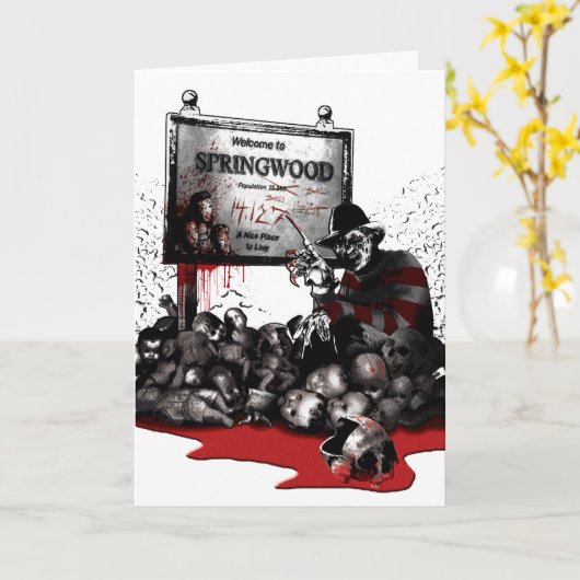 Freddy vs. Jason | Welcome to Springwood カード (黄色い花)