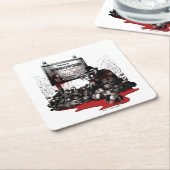 Freddy vs. Jason | Welcome to Springwood スクエアペーパーコースター (アングル)