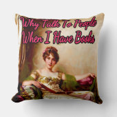 Frederic リラックス Soulacroixの読Whileの記述 クッション (正面)