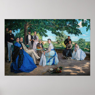 Frederic Bazille - The Family Reunion ポスター
