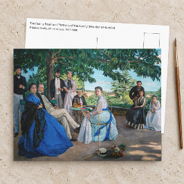 Frederic Bazille - The Family Reunion ポストカード