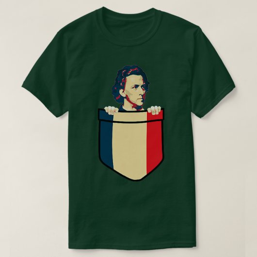 Frederic Chopin In My Pocket Tシャツ (デザイン正面)