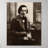 Frederic Chopin Polish Composer Portrait ポスター (正面)