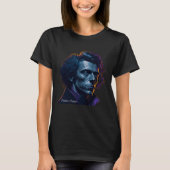 Frederic Chopin Portrait Pianist Composer Illustra Tシャツ (正面)