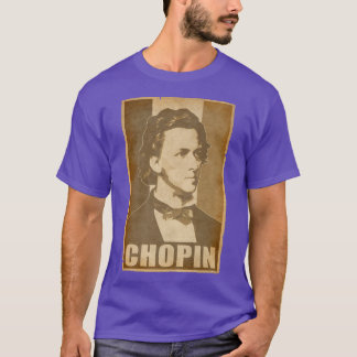 Frederic Chopin Retro Propaganda Classical Music C Tシャツ