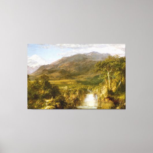 FREDERIC E. CHURCH – アンデスのハート- 1859 キャンバスプリント (正面)