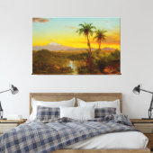 FREDERIC E. CHURCH – 南米の風景1857 キャンバスプリント (インサイチュ (寝室))