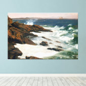 FREDERIC EDWIN CHURCH -山砂漠の霧1850 キャンバスプリント (インサイチュ (ウッドフロア))