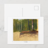 Frederic Edwin Church #388 - Fine Art ポストカード (正面/裏面)