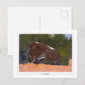 Frederic Edwin Church #405 - Fine Art ポストカード (正面/裏面)