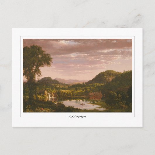 Frederic Edwin Church #664 - Fine Art ポストカード (正面)