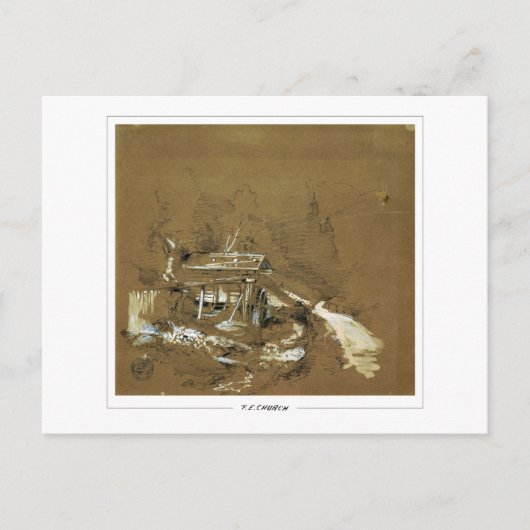 Frederic Edwin Church #715 - Fine Art ポストカード (正面)