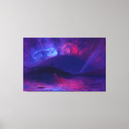 FREDERIC EDWIN CHURCH - Aurora Borealis (1865) - キャンバスプリント
