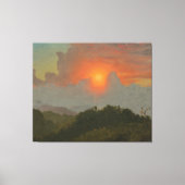 Frederic Edwin Church - Cloudy Skies  キャンバスプリント (正面)