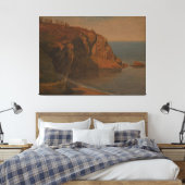 Frederic Edwin Church - Coast of Grand Manan  キャンバスプリント (インサイチュ (寝室))