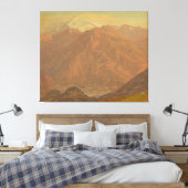 Frederic Edwin Church - Colombia or Ecuador キャンバスプリント (インサイチュ (寝室))