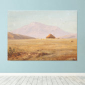 Frederic Edwin Church - Ecuador, mountain plate キャンバスプリント (インサイチュ (ウッドフロア))
