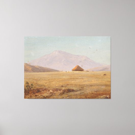 Frederic Edwin Church - Ecuador, mountain plate キャンバスプリント (正面)