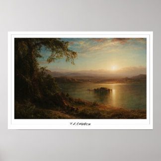 Frederic Edwin Church Fine Art #538 ポスター