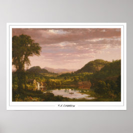 Frederic Edwin Church Fine Art #664 ポスター
