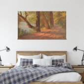 Frederic Edwin Church - Landscape from North Ameri キャンバスプリント (インサイチュ (寝室))
